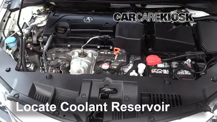 2016 Acura ILX 2.4L 4 Cyl. Coolant (Antifreeze) Check Coolant Level